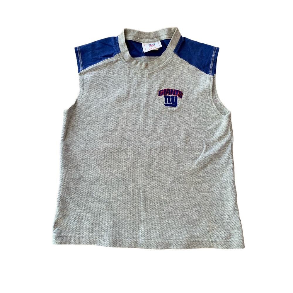 NFL New York Giants Sleeveless Shirt - Boys Size 10/12